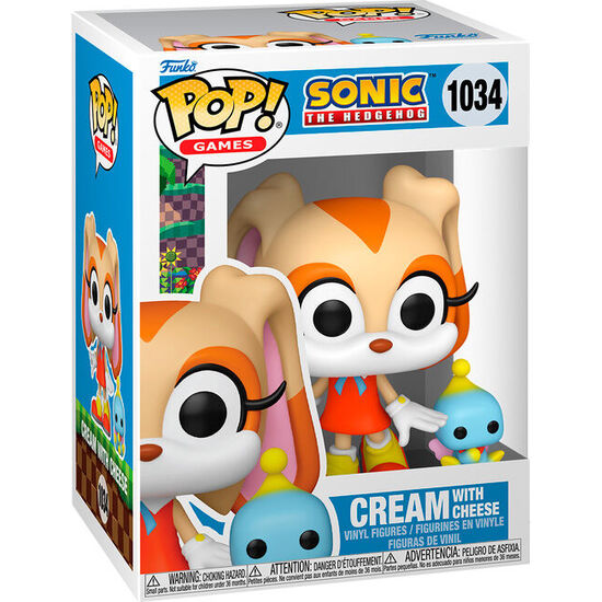 FIGURA POP SONIC THE HEDGEHOG CREAM WITH CHEESE image 0
