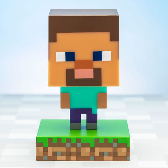 LAMPARA ICONS STEVE MINECRAFT image 1