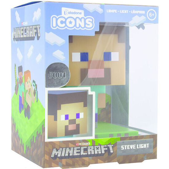 LAMPARA ICONS STEVE MINECRAFT image 2