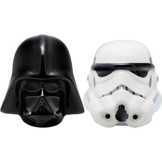 SET SALERO Y PIMENTERO DARTH VADER Y STORMTROOPER STAR WARS 7CM image 0