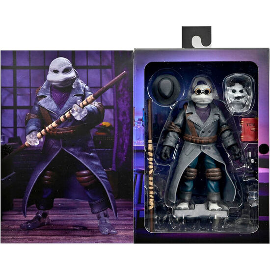 FIGURA ULTIMATE DONATELLO HOMBRE INVISIBLE UNIVERSAL MONSTER TORTUGAS NINJA 18CM image 0