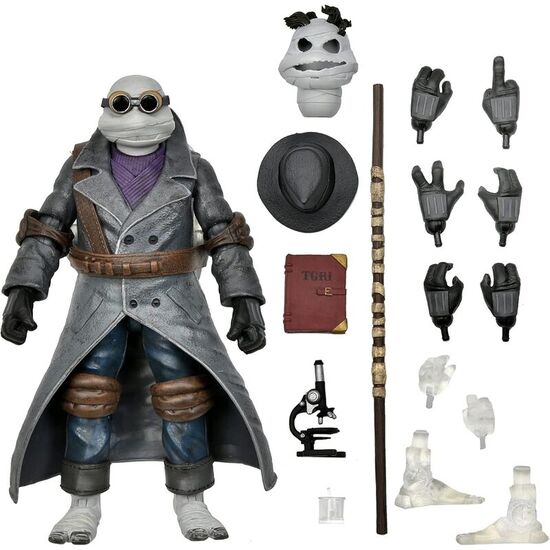 FIGURA ULTIMATE DONATELLO HOMBRE INVISIBLE UNIVERSAL MONSTER TORTUGAS NINJA 18CM image 1