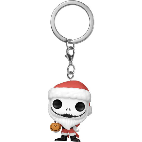 LLAVERO POCKET POP DISNEY PESADILLA ANTES DE NAVIDAD SANTA JACK EXCLUSIVE image 0