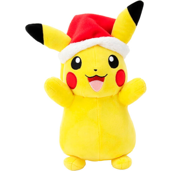 PELUCHE PIKACHU NAVIDAD POKEMON 20CM image 0
