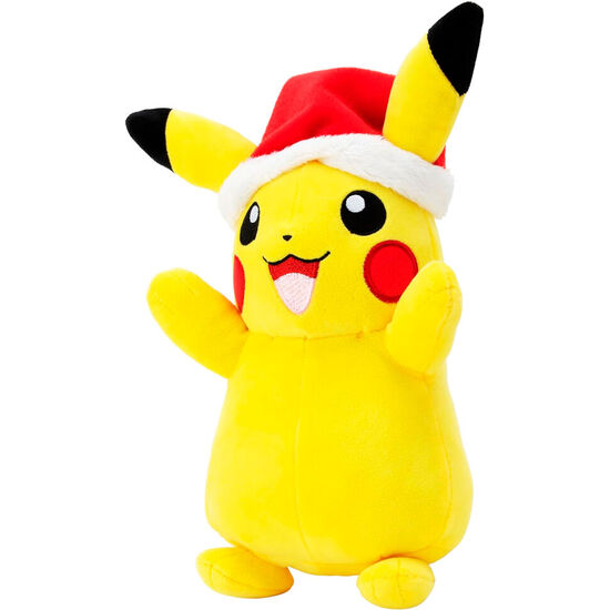 PELUCHE PIKACHU NAVIDAD POKEMON 20CM image 1