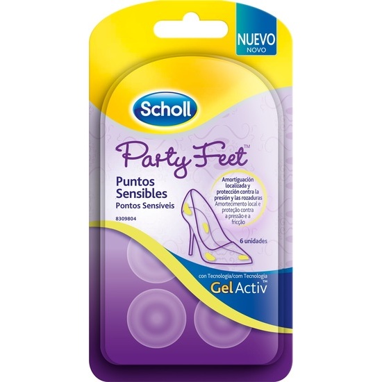 SCHOLL PARTY FEET PUNTOS SENSIBLES image 0