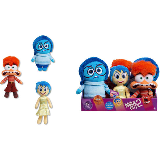 PELUCHE DEL REVES 2 DISNEY PIXAR 25CM SONIDO INGLES SURTIDO image 0