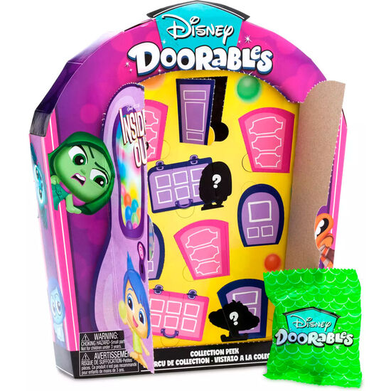 SET 9 FIGURAS DEL REVES 2 DOORABLES DISNEY PIXAR 4CM image 0