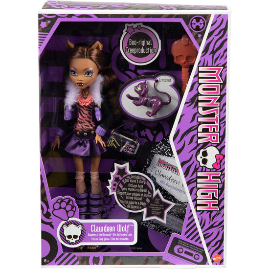 MUÃ±ECA CLAWDEEN WOLF MONSTER HIGH BOO-RIGINAL CREEPRODUCTION image 1
