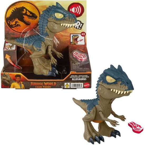 JURASSIC WORLD DINOSAURIO DE JUGUETE ALLOSAURUS image 0