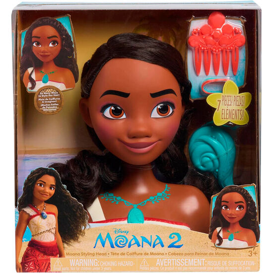 BUSTO PEINADOS VAIANA 2 DISNEY image 3