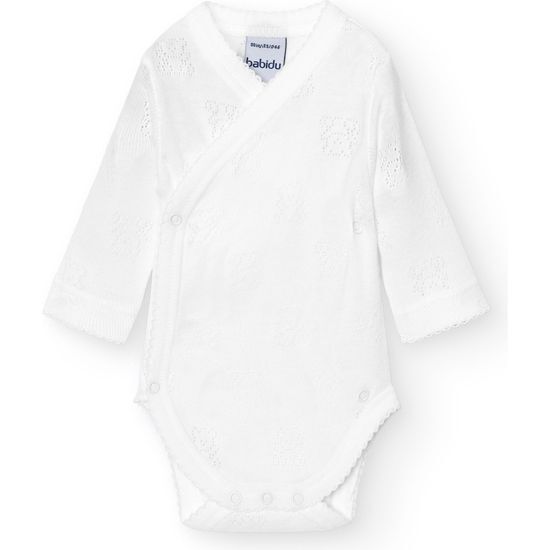 BODY CRUZADO M/LARGA CALADO OSITOS image 0