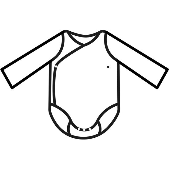 BODY CRUZADO M/LARGA CALADO OSITOS image 1