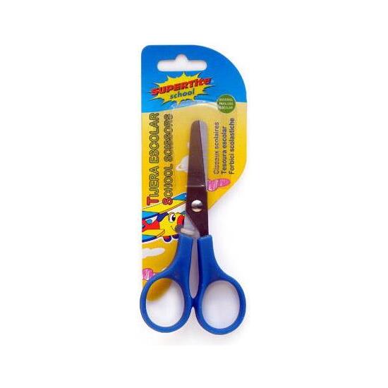 BLUE AND RED SCISSORS FOR SCHOOL USE image 0