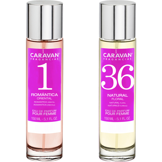 SET DE 2 PERFUMES CARAVAN PARA MUJER Nº36 Y Nº 1 image 0