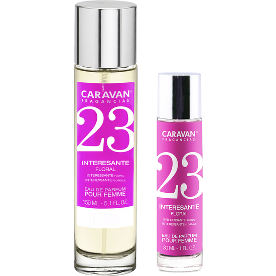 SET CARAVAN PERFUME DE MUJER Nº23 150ML+30ML image 0