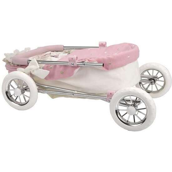 COCHE CAPOTA REBORN DE PARIS 37X56X56 CM C/BOLSO (ALTURA MANILLAR: 55 CM) image 2