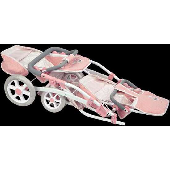 COCHE GEMELAR UNIVERSE 45X70X73 CM C/BOLSO (ALTURA MANILLAR: 47-77 CM) image 2