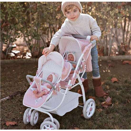 COCHE GEMELAR UNIVERSE 45X70X73 CM C/BOLSO (ALTURA MANILLAR: 47-77 CM) image 3