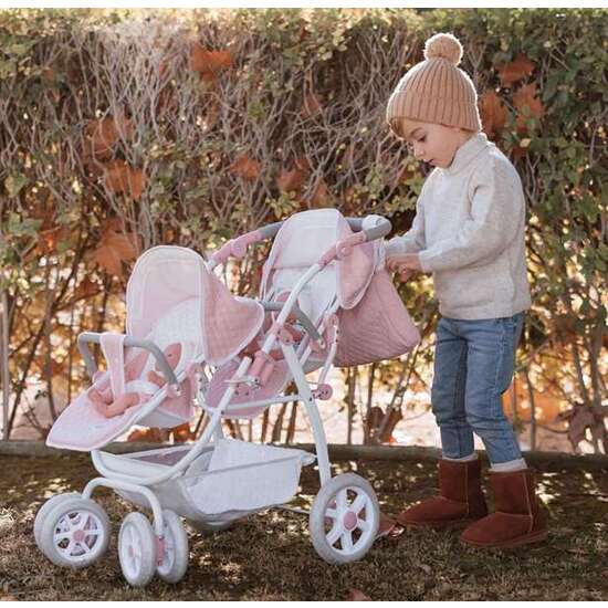 COCHE GEMELAR UNIVERSE 45X70X73 CM C/BOLSO (ALTURA MANILLAR: 47-77 CM) image 5