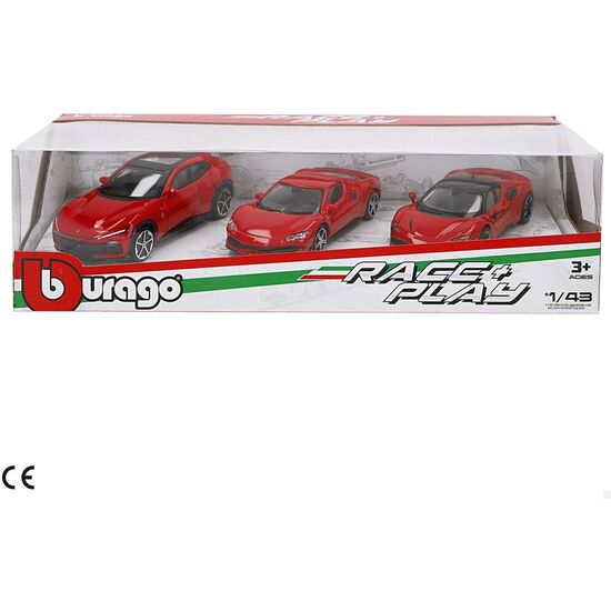 BLISTER 3 COCHES FERRARI image 1