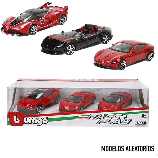 BLISTER 3 COCHES FERRARI image 2