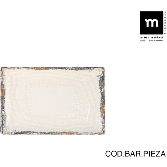 BANDEJA RECTANGULAR 20X13CM ALBUS image 0