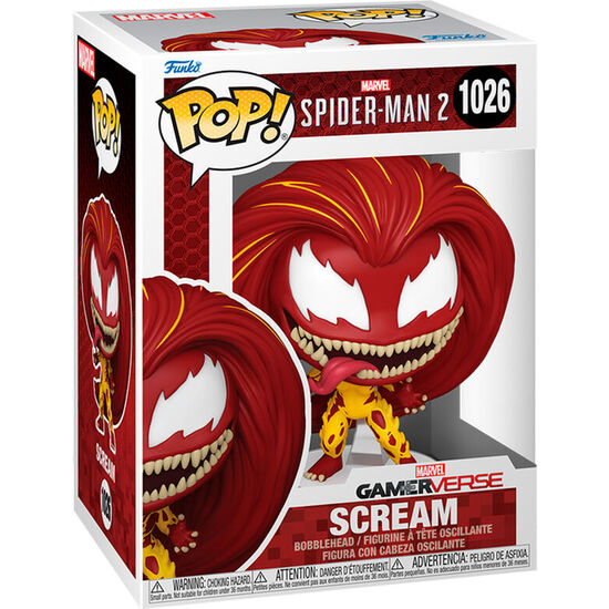 FIGURA POP MARVEL SPIDER-MAN 2 SCREAM image 0