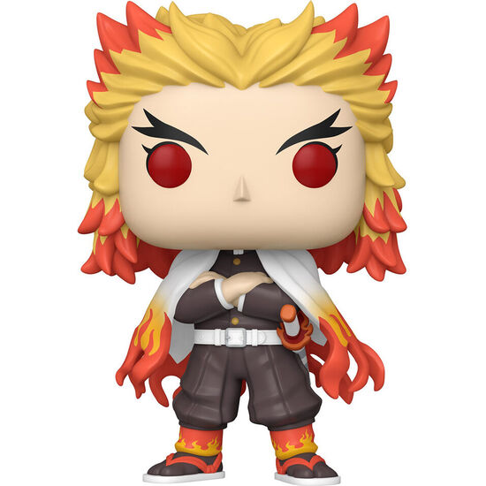 FIGURA POP DEMON SLAYER KIMETSU NO YAIBA KYOJURO RENGOKU EXCLUSIVE 25CM image 0