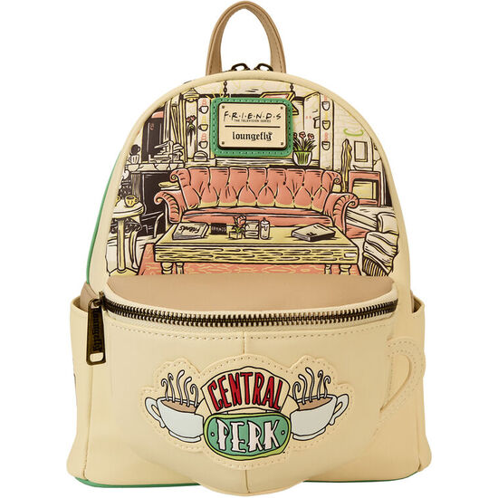 MOCHILA CENTRAL PERK FRIENDS LOUNGEFLY 26CM image 0