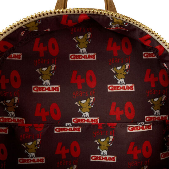MOCHILA GIZMO 40TH ANNIVERSARY GREMLINS LOUNGEFLY 26CM image 2