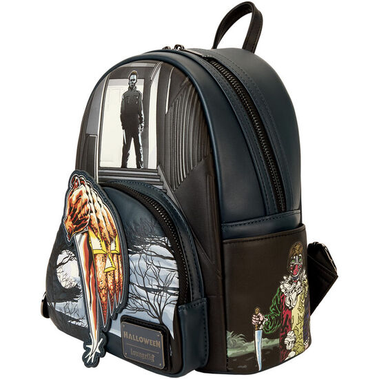 MOCHILA MICHAEL MYERS HALLOWEEN LOUNGEFLY 26CM image 1