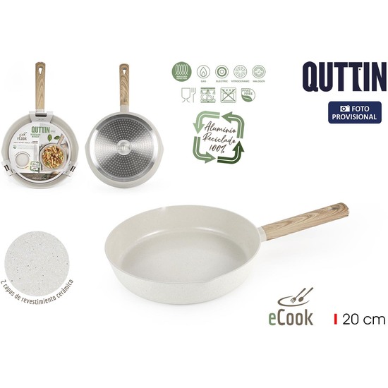 SARTEN 20CM ECOOK QUTTIN image 0