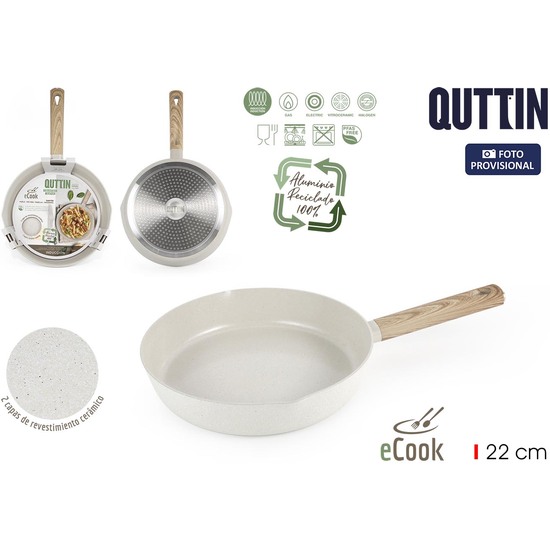 SARTEN 22CM ECOOK QUTTIN image 0