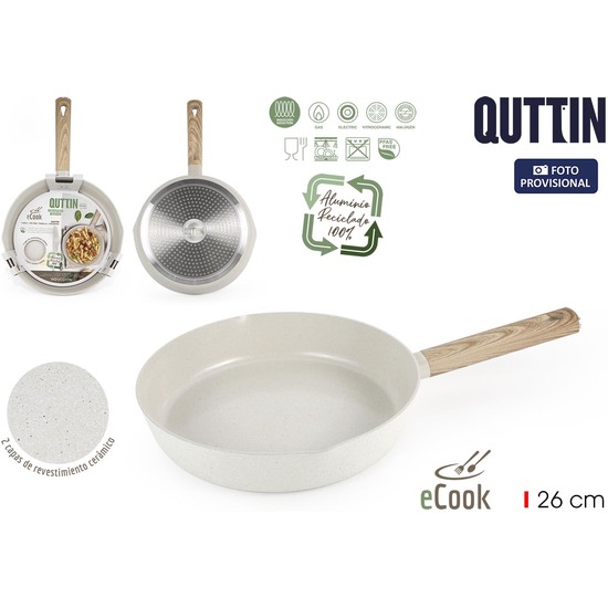 SARTEN 26CM ECOOK QUTTIN image 0