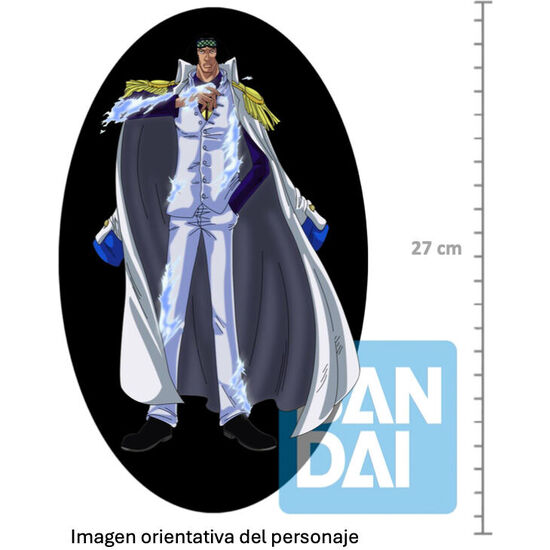 FIGURA ICHIBANSHO KUZAN LEGENDARY HERO ONE PIECE 27CM image 0