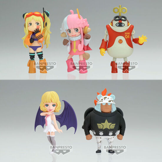 FIGURA WORLD COLLECTABLE EGGHEAD 5 ONE PIECE 7CM image 1