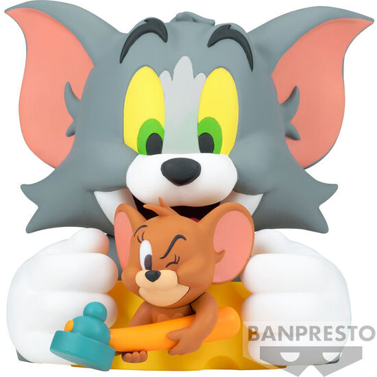 FIGURA TOM & JERRY SOFT VINIL TOM & JERRY 13CM image 0