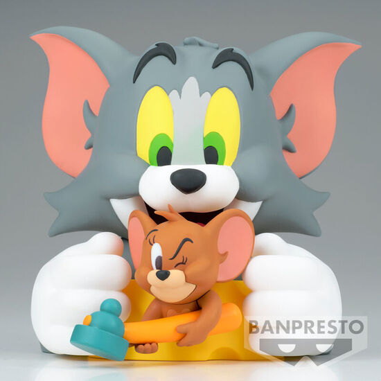 FIGURA TOM & JERRY SOFT VINIL TOM & JERRY 13CM image 1