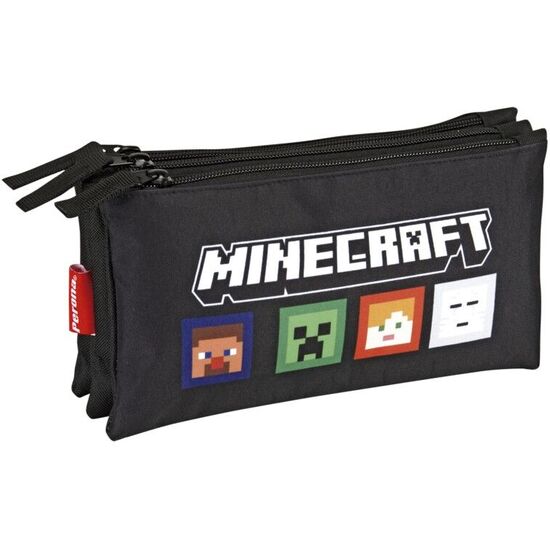 PORTATODO MINECRAFT TRIPLE image 0