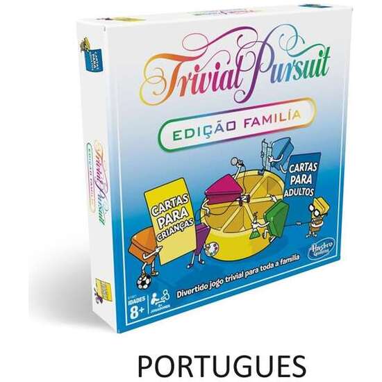 TRIVIAL PURSUIT EDICIÓN FAMILIA (EN PORTUGUÉS) image 3