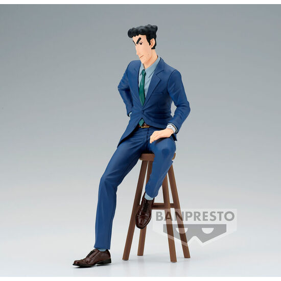 FIGURA HIROSHI NOHARA CRAYON SHINCHAN 18CM image 1