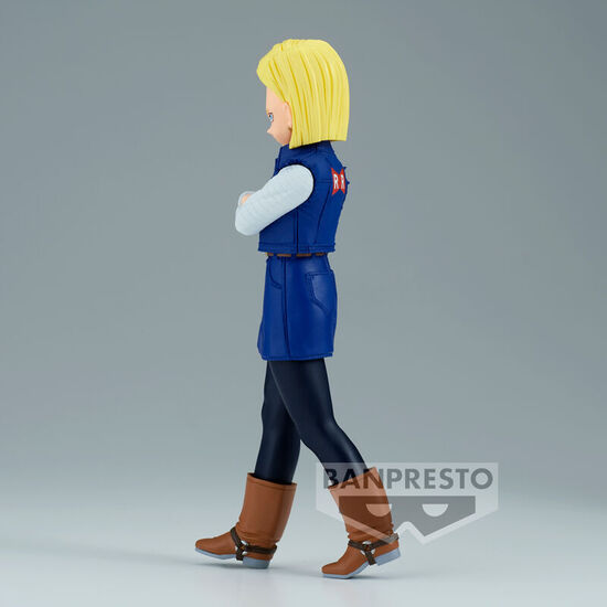 FIGURA ANDROID 18 SOLID EDGE WORK DRAGON BALL Z 17CM image 2
