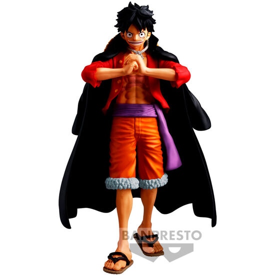 FIGURA MONKEY D. LUFFY THE SHUKKO ONE PIECE 14CM image 0