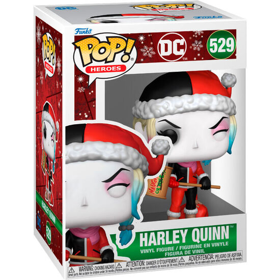 FIGURA POP DC COMICS HARLEY QUINN HOLIDAY image 0