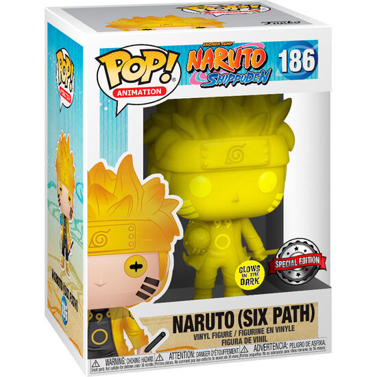 FIGURA POP NARUTO SHIPPUDEN NARUTO SIXPATH EXCLUSIVE image 0