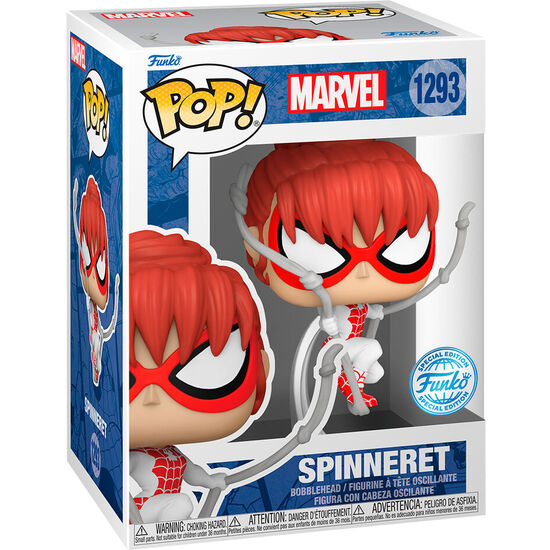 FIGURA POP MARVEL SPIDER-MAN SPINNERET EXCLUSIVE image 0