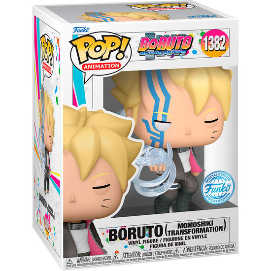 FIGURA POP BORUTO - BORUTO MOMOSHIKI TRANSFORMATION EXCLUSIVE 5 + 1 CHASE image 1