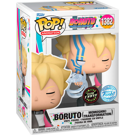 FIGURA POP BORUTO - BORUTO MOMOSHIKI TRANSFORMATION EXCLUSIVE 5 + 1 CHASE image 2