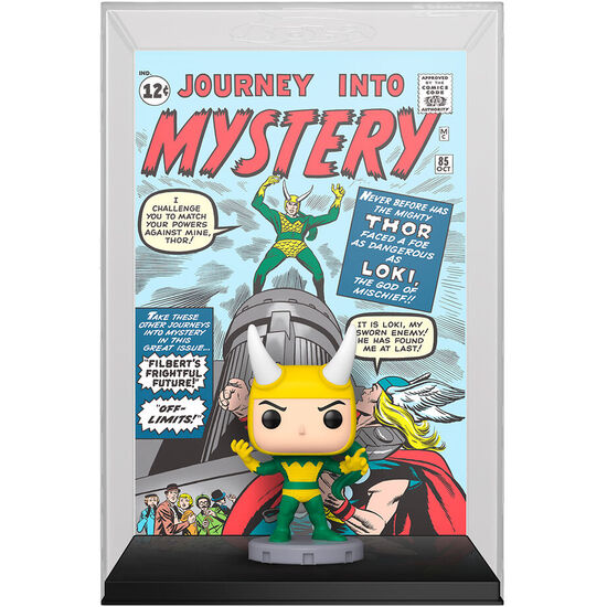 FIGURA POP COMIC COVER MARVEL LOKI EXCLUSIVE image 1